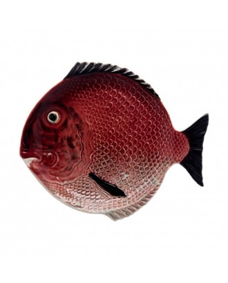 Farfurie pentru cina, 27 cm, Fish - BORDALLO PINHEIRO